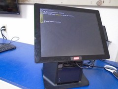 Touch Dynamic Pulse Ultra POS System w printer base slim , No Hard Drive or OS