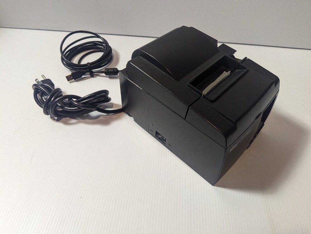 STAR TSP100 FUTURE PRINT THERMAL RECEIPT PRINTER w/ Power Cord & USB