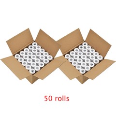 BPA Free Thermal Paper Roll 57mm x 26m for Epson IBM POS – 50 Rolls Case Bulk