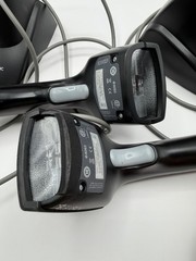 2 x Datalogic Heron D130 Black Handheld Barcode Scanner with Stand WORKS!