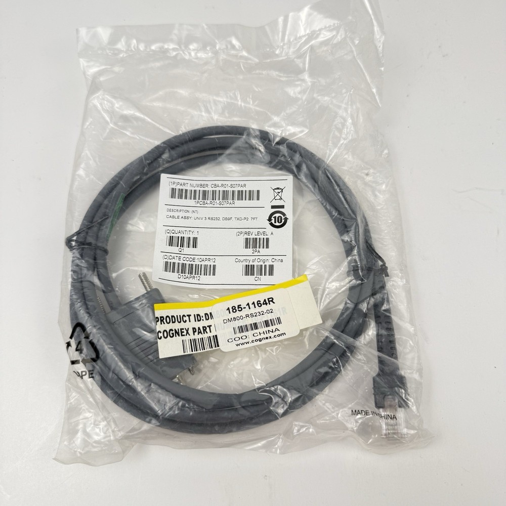 Cognex CBA-R01-S07PAR Barcode Scanner Cable