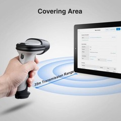 Inateck Wireless Bluetooth Barcode Scanner With Charging Base BCST-70+BS04001