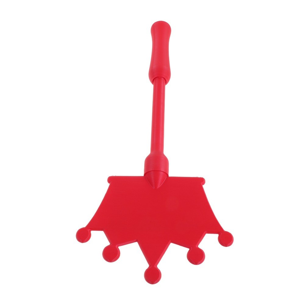 Red Lightweight Reusable Payment Wand with Card Slot for Contactless Tap Pay