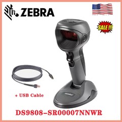 Cable USB Motorola 2D Scanner W/ Barcode DS9808-SR00007NNWR Reader Symbol Zebra