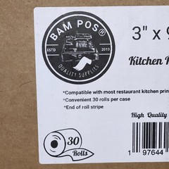 Two Ply Carbonless Rolls Easy Install Clear Crisp Copies White Canary 30 Rolls