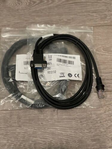 (LOT of 2) RS232 Serial Cable for SYMBOL & HONEYWELL Barcode Scanner