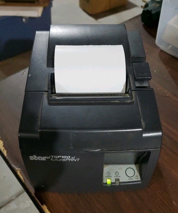 Star Micronics TSP100 futurePRNT TSP143U Thermal Receipt Printer – Used, Tested!
