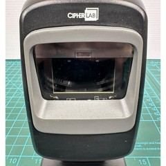 CipherLab 2200 Omnidirectional Presentation Barcode Scanner 1D 2D Black Gray