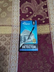 Counterfeit Money Detector Perco Pen Marker Round Tip