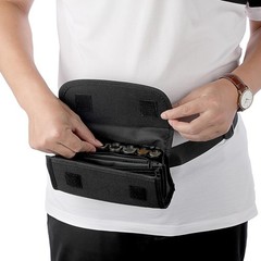 Coin Dispenser Belt Fanny Pack for Euro Coins Portable Waiter Waist Bag Sorter
