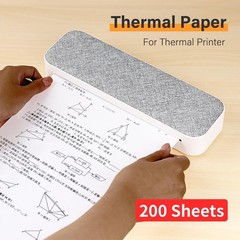 US Letter Thermal Printer Paper 200 Sheets 8.5×11 Inch Quick Dry Folded