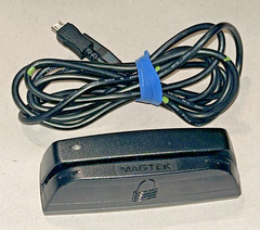 MagTek 21073062 ~ Credit Card Swipe Reader ~ With USB Cord
