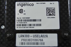 Ingenico Lane 3000 Touchscreen Payment Card Terminal POS MRN30310702A SEE NOTES