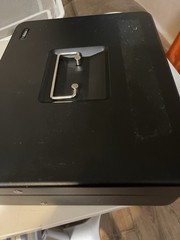 Honeywell Tiered Cash Box With Lock, (no keys)