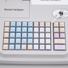 NEW Electronic Cash Register 48 Keys Cash Management System with Thermal Printer