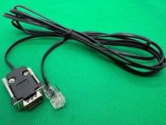 Rj45 To Rs232 Db9 9pin Serial Port Male To Rj45 Female Cat5 Ethernet Lan Console