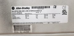 Allen-Bradley Bulletin 2094 Line Interface Module 2094-Bl50s Ser.B 460V 3Ph 50A