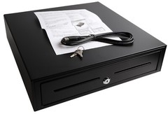 MMF Val-U Line Cash Drawer; 14″W x 16″D x 4″H, 2 Media Slots, 5B/8C Till, USB In
