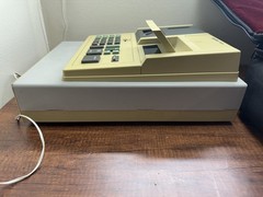 Swintec SW-20 Electronic Cash Register With Operators Manual & Case no key