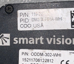 Cognex Smart Vision DM303X ODDM-302-WHI Barcode Reader Light Module DM 303X 53A