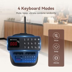 Retekess TD175S Wireless Restaurant Pager System Long Working Distance Cafe Bar