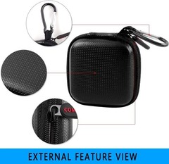 Durable Chip Card Reader Case with Carabiner – Ideal for EMV & Contactless Cards