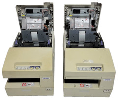LOT OF 2 – Epson TM-H6000 II Multi-function Printer M147C – USED WORKING