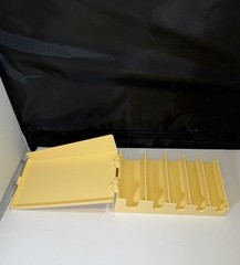 Coin Change Bank Sorter Holder MMF Industries 221-4777 VTG Hard Plastic Made USA