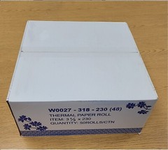 Thermal Paper 3 1/8 x 230′ 50 rolls only $46.99 with cheap shipping fee!!!!