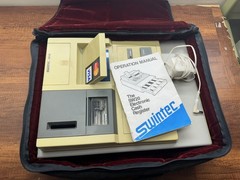 Swintec SW-20 Electronic Cash Register With Operators Manual & Case no key