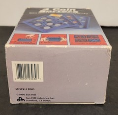 Vtg 1990 “Set of 4 Coin Sorters” by Sun Hill Made in USA w/Original Box