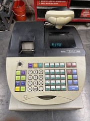 Royal Alpha 601 SC Cash Management Register Full Keys Powers Up Error Screen #1