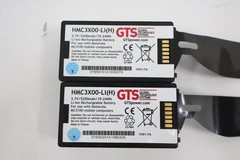Lot of 2 Honeywell HMC3X00-LI(H) Replacement 5200mAh Rechargeable Li-Ion Battery