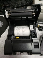 Fujitsu FP-1000 POS Thermal Receipt Printer WITH POWER CORD FREE SHIP