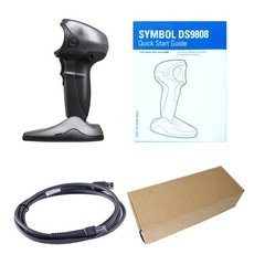Zebra Symbol DS9808-SR00007NNWR 1D/QR Code Barcode Scanner With USB Cable