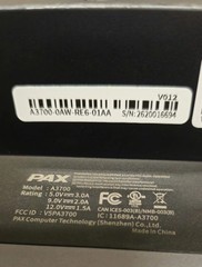 PAX Workstation L1400 Android POS A3700 Payment Tablet