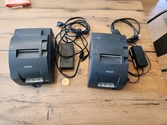 2 x Epson TM-U220B Receipt Printers Impact USB Ports M188B Tested Working