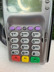 LOT OF 4 | New (Open Box) VeriFone VX805 CTLS EMV PIN Credit Card Reader -Silver