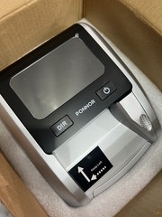 PONNOR AL-135 Banknote Detector Machine, Battery Powered, Plastic