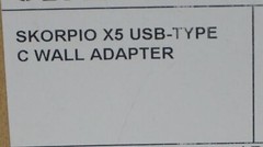 -=NEW=- DATALOGIC 94ACC0329 SKORPIO X5 USB-TYPE C WALL ADAPTER 94ACC0329