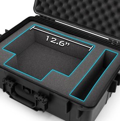 CASEMATIX Waterproof Travel Case for Square Register POS System with Case Only