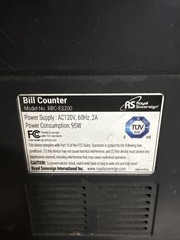 ROYAL SOVEREIGN High Speed Bill Counter (RBC-ES200)