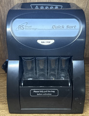 Royal Sovereign Quick Sort Coin Sorter Sorting Machine Model QS-1AC Tested Works