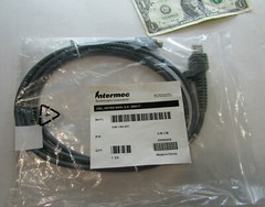Intermec 6.5′ Cables Keyboard Wedge x Mini-Din PS/2 Barcode Scanner 236-186-001