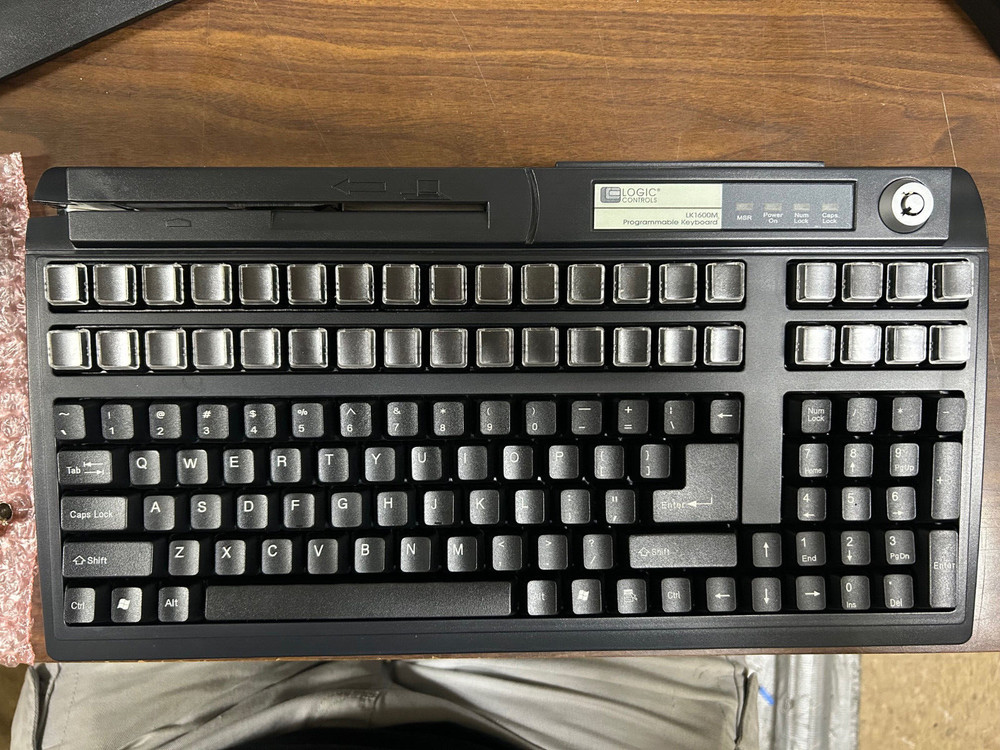 **NEW IN BOX** Logic Controls LK1600 / LK1600M / LK1600MU Programmable Keyboard