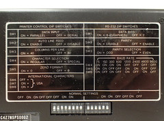 TELECOMMUNICATIONS TECHNIQUES/SEIKO INSTRUMENTS PR-40A THERMAL PRINTER FULL KIT
