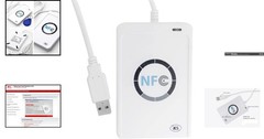 NFC Contactless Card Reader – USB Device with SDK & Mifare IC Cards Included