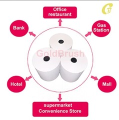 3-1/8″ X 230′ THERMAL PAPER RECEIPT ROLLS WHITE 50 ROLLS POS CASH REGISTER TAPE