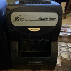 Royal Sovereign QS-1AC Electric Coin Sorter Wired Plastic Machine