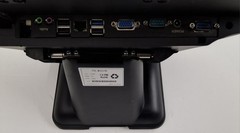 Pair of (2) Lightweight Touchscreen POS Registers-Celeron J1900 4GB RAM w/Cables